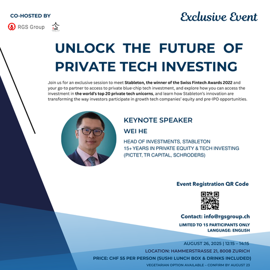 Exclusive Event-Unlock the Future of Private Tech Investing 26.08.2025
